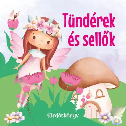 Knižky do vane Tündérek és sellők - Fürdőskönyv