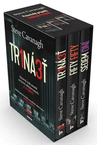 Detektívky, trilery, horory Právnické prípady Eddieho Flynna (box) - Steve Cavanagh,Vladislav Gális