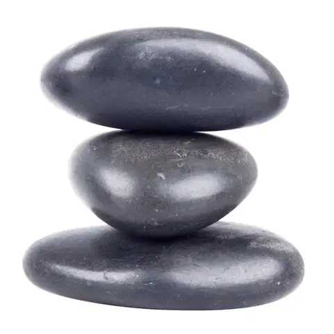 Masážne prístroje Lávové kamene inSPORTline River Stone 8-10 cm - 3 ks