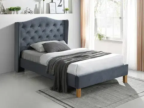Postele Posteľ ASPEN VELVET 120 Signal