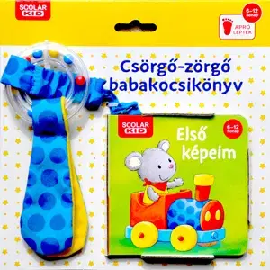 Leporelá, krabičky, puzzle knihy Csörgő-zörgő babakocsikönyv - Első képeim - Katja Senner