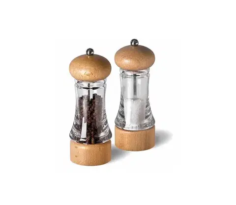 Mlynčeky Cole&Mason - Sada mlynčekov na soľ a korenie BASICS 2 ks buk 16 cm H755280