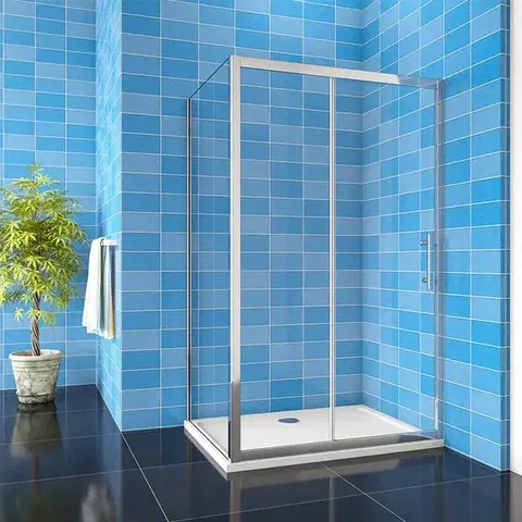 Sprchovacie kúty H K - Sprchovací kút FORTE 100x80 cm Ľ/P variant vrátane sprchovej vaničky SE-FORTE10080/SE-THOR-10080