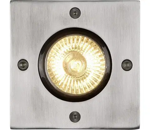 Záhradné lampy Lucide 11800/01/12 - Vonkajšie zápustné svietidlo BILTIN 1xGU10/35W/230V IP67 11800/01/12