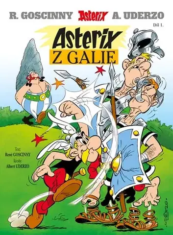 Komiksy Asterix 1 - Asterix z Galie, 8. vydání - René Goscinny,Albert Uderzo