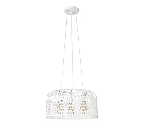 Svietidlá Rabalux 2163 - Luster ALESSANDRA 3xE27/60W/230V biela
