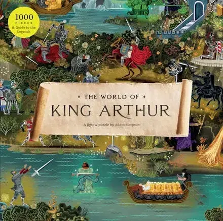 1000 dielikov The World of King Arthur Puzzle