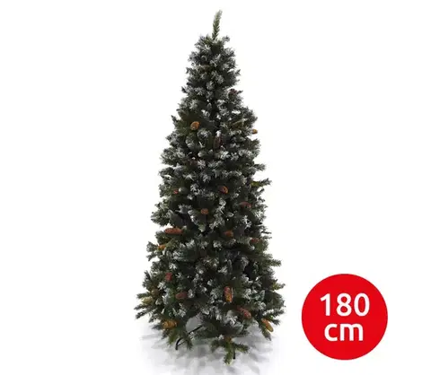 Vianočné dekorácie Eurolamp Vianočný stromček ALASKA SLIM 180 cm 600-30055