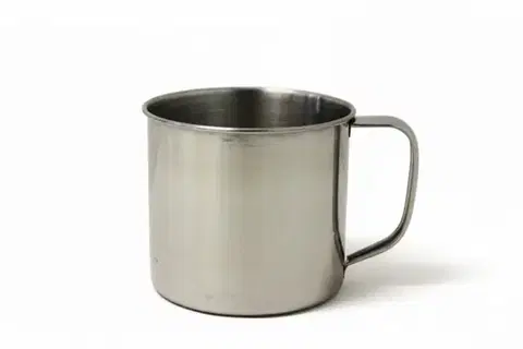 Hrnčeky, šálky, podšálky MAKRO - Hrnček nerezový 8,5cm, 250ml