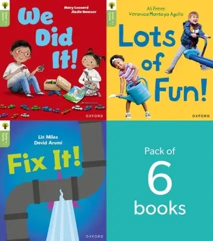 Príprava do školy, pracovné zošity Oxford Reading Tree Green Sparks: level 2 LEVEL 2 PACK of 6 - Celess,Scott,Agullo,Milovanova,Miles,Leonard,Langford,Jackson,Cully Hamner,Freer