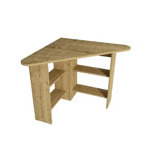 Konferenčné stolíky Pracovný stôl Corner Sapphire Oak
