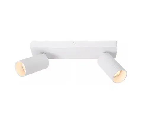 Svietidlá Lucide 09939/02/31 - Bodové svietidlo CLUBS 2xGU10/40W/230V biela 09939/02/31