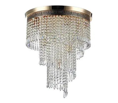 Svietidlá Maytoni DIA522-CL-07-G - Stropné svietidlo CASCADE 7xE14/60W/230V DIA522-CL-07-G