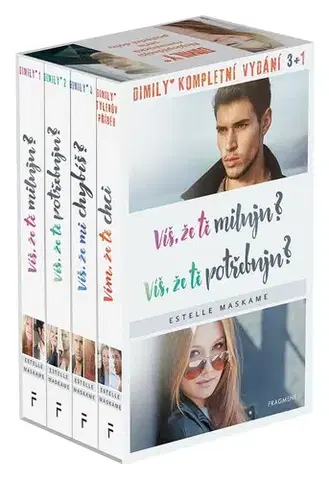 Young adults Víš, že… DIMILY 1.-4. díl – box - Estelle Maskame