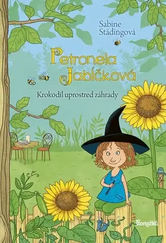 Dobrodružstvo, napätie, western Petronela Jabĺčková 4: Krokodíl uprostred záhrady - Sabine Städing,Eva Budjačová
