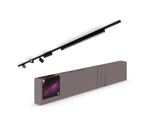 Svietidlá Philips-SADA 4xLED RGB Stmievateľné svietidlo do lištového systému Hue LED RGB/44,6W/230V 8719514407800