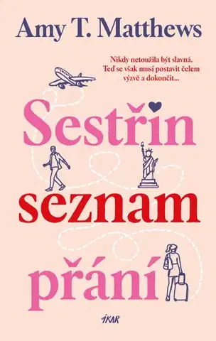 Romantická beletria Sestřin seznam přání - Amy T. Matthews