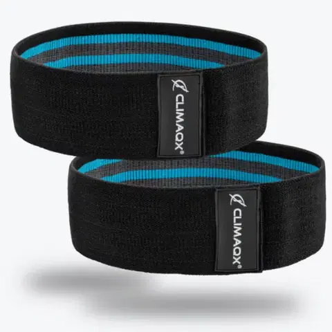 Gumy na cvičenie Posilňovacia guma Climaqx Booty Band Black