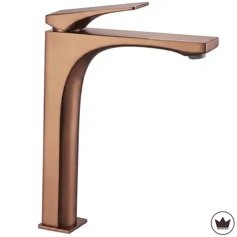 Kúpeľňové batérie REA - Umývadlová batéria PREMIUM Joe Brush Copper High REA-B8948