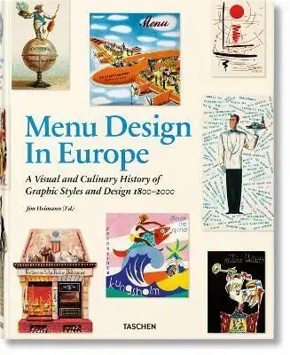 Dizajn, úžitkové umenie, móda Menu Design in Europe - Steven Heller