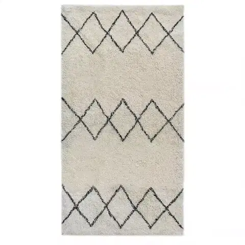Moderné koberce Koberec Berber 01 krémová 70x140 Merkury Home