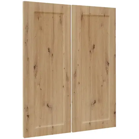 Kuchynské skrinky Čelo skrinky Luxeo F15-G80(72) rám dub