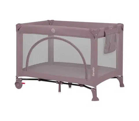 Postieľky Lionelo - Cestovná postieľka LAURA Pink Nude 5903771721738