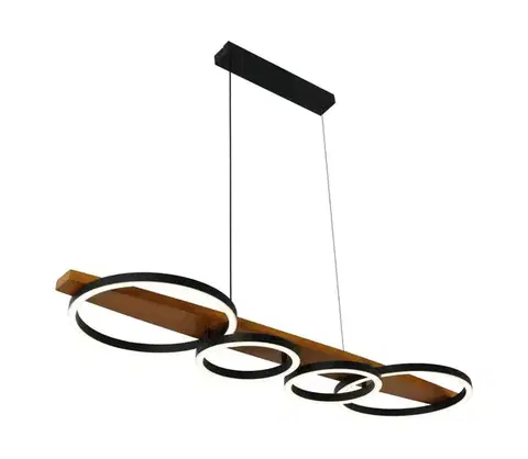 Svietidlá BRILAGI - LED závesný luster na lanku PLANK LED/35W/230V 4000K 30x100 cm, drevený BRJF0034P-4