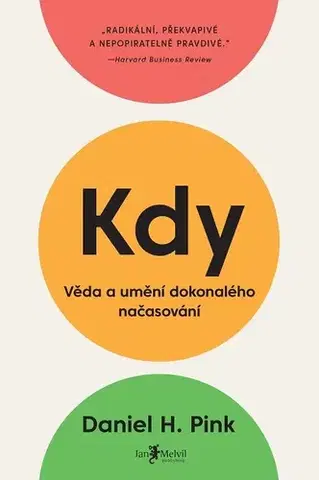 Motivačná literatúra Kdy - Daniel H. Pink