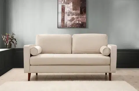 Pohovky a gauče Dvojmiestna pohovka Rome - Beige