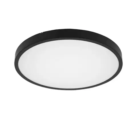 Svietidlá BRILAGI -LED Kúpeľňové stropné svietidlo ZENNA LED/12W/230V pr. 25 cm IP44 čierne BRW3090-12W/CR
