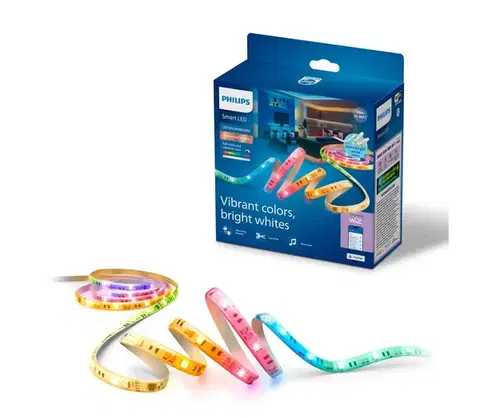 LED osvetlenie Philips Smart Philips - LED RGBIC stmievateľný pásik SMART STRIP 10m LED/43W/230V 2700/6500K Wi-Fi 8719514866737