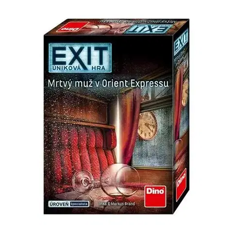 Párty hry Dino Toys Úniková hra Exit: Mŕtvy muž v Orient Expres Dino