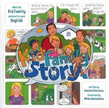 Učebnice a príručky The Kid Family Story - Daniela Petrinova