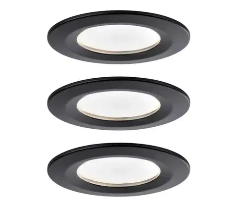 Svietidlá Paulmann 94473 - SADA 3xLED/6W IP44 Kúpeľňové podhľadové svietidlo NOVA 230V 94473