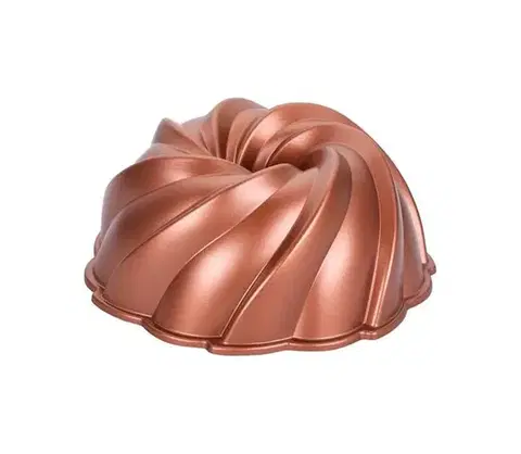 Dózy na potraviny UTC Forma na bábovku KITCHISIMO 24 cm veterník/medená 390163