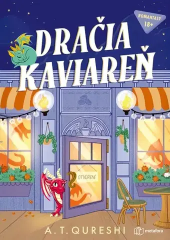 Sci-fi a fantasy Dračia kaviareň - A. T. Qureshi,Alexandra Obšajtová