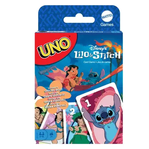 Rodinné hry Kartová hra UNO Lilo & Stitch