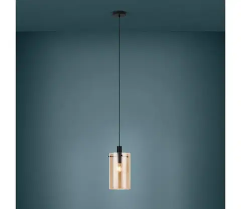 Svietidlá Eglo 39537 - Luster na lanku POLVERARA 1xE27/40W/230V 39537