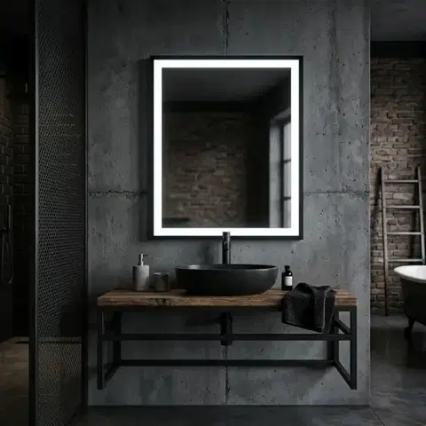 Kúpeľňové zrkadlá Zrkadlo LED 73CZ 70x90