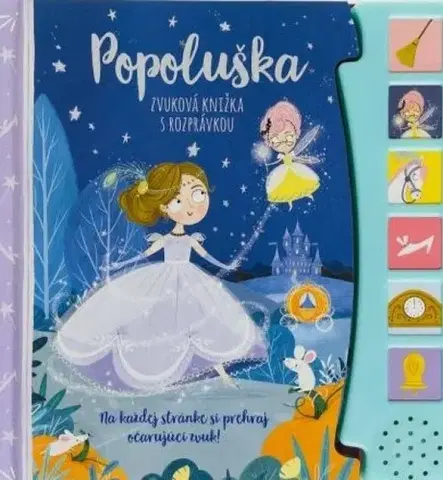 Zvukové knihy Popoluška - zvuková knižka s rozprávkou