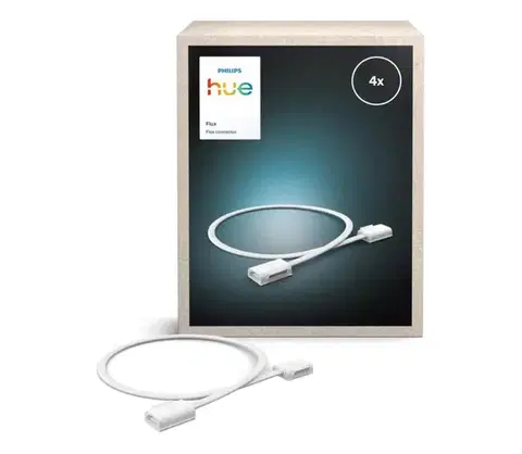 LED osvetlenie Philips - Flexibilný konektor pre LED pásy Hue FLUX 4 ks 872110304385600