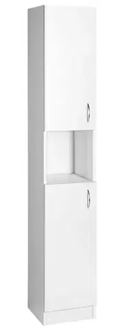Kúpeľňový nábytok AQUALINE - SIMPLEX ECO vysoká skrinka 30x180x30cm SIME320