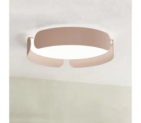 Svietidlá Eglo 99623 - LED stropné svietidlo VALCASOTTO LED/20W/230V Ø 37 cm hnedá 99623