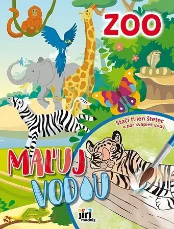 Pre deti a mládež - ostatné Maľuj vodou A4 Zoo