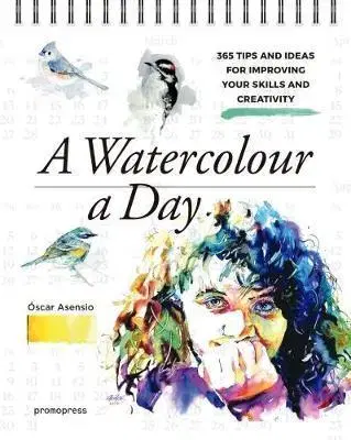 Maliarstvo, grafika Watercolour a Day - Oscar Asensio