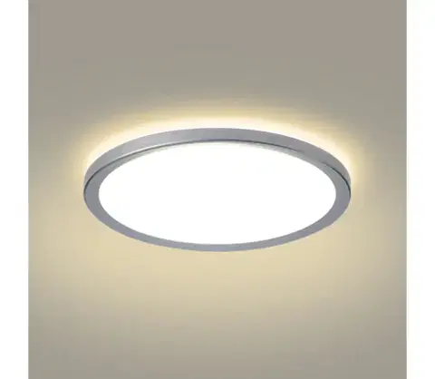 Svietidlá BRILAGI - LED kúpeľňové stropné svietidlo ULTRA SLIM LED/24W/230V priemer 42 cm strieborné IP54 BRI625
