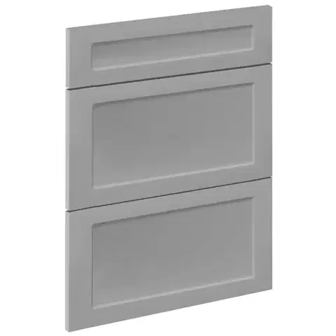 Kuchynské skrinky Čelo skrinky Luxeo F15-D60S3-AX rám grey