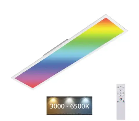 Svietidlá Brilo - LED RGBW Stmievateľné stropné svietidlo SLIM LED/40W/230V + DO 7154-016