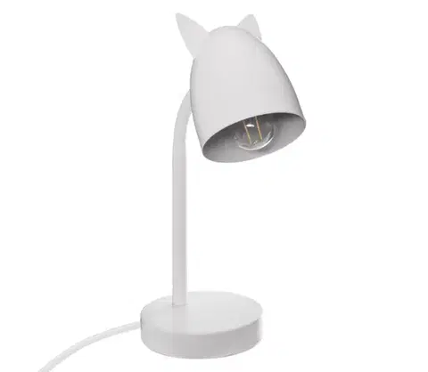 Lampy Atmosphera - Detská stolná lampa OREILLES 1xE14/40W/230V biela 158756B